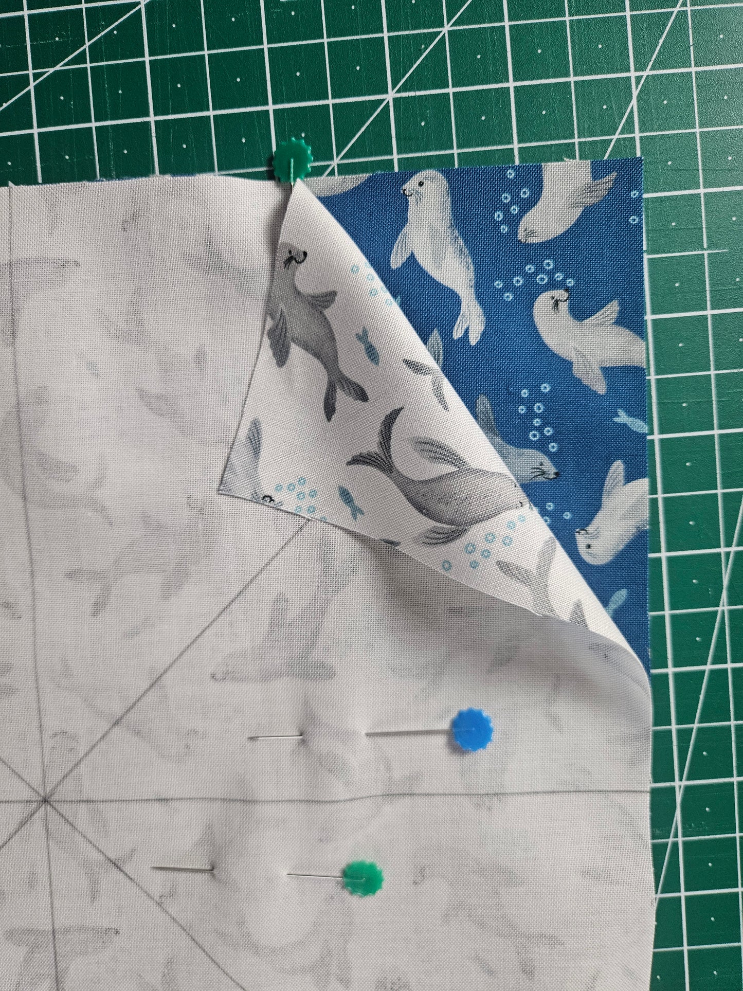 Quilt Top Kit for Patchwork & Quilting featuring the Puffin Rock collection by Lewis & Irene