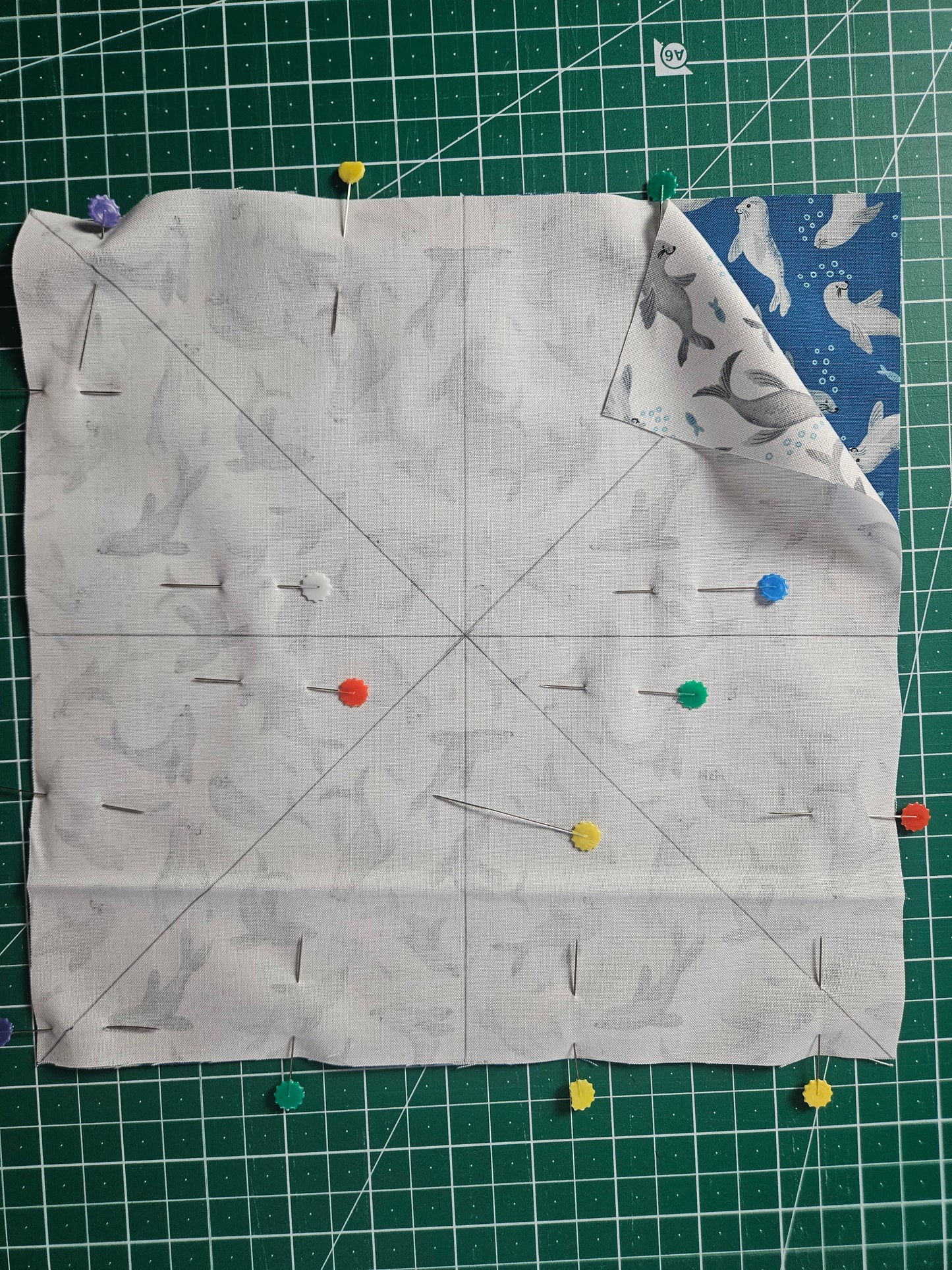 Quilt Top Kit for Patchwork & Quilting featuring the Puffin Rock collection by Lewis & Irene
