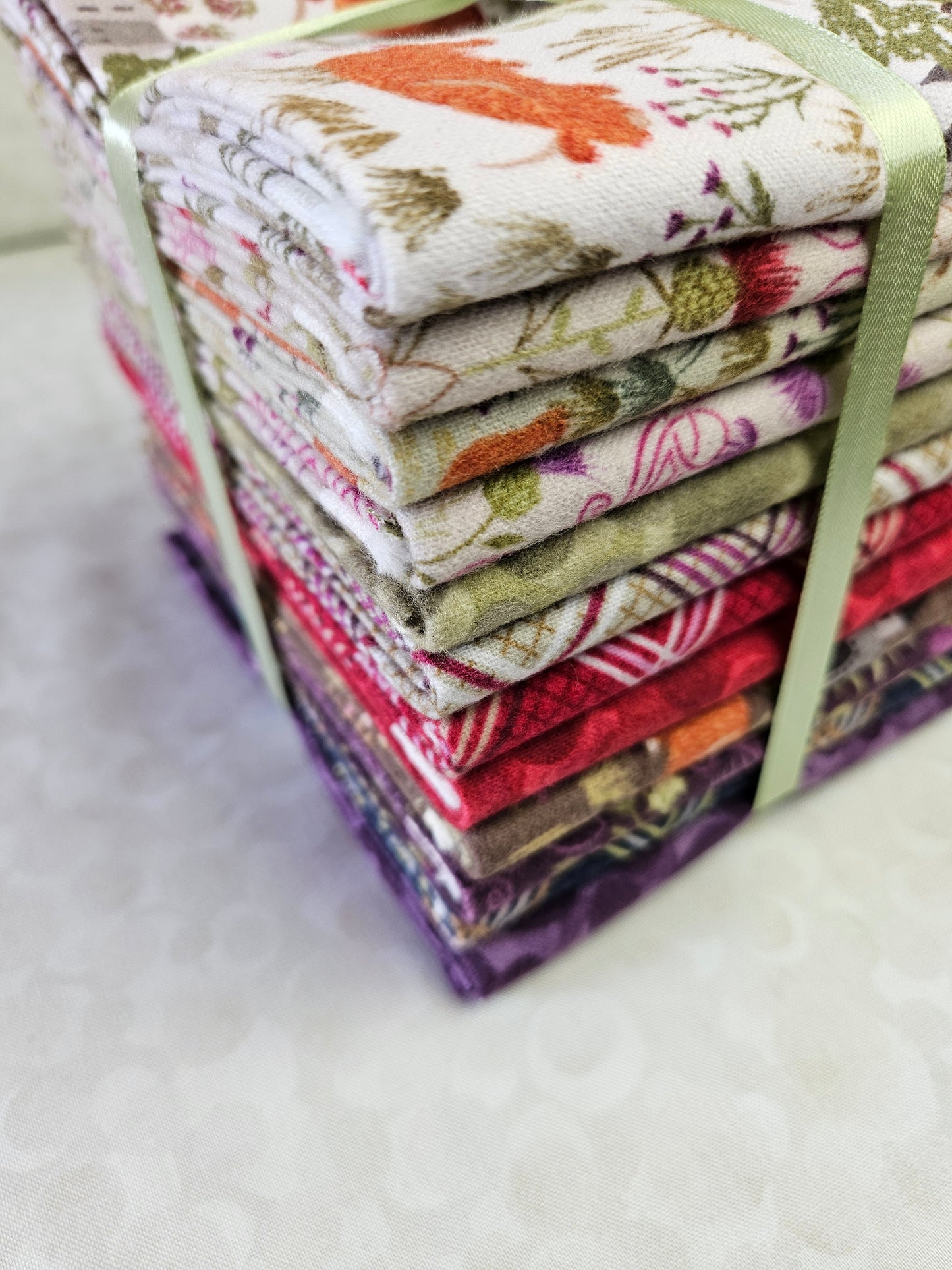 Fat Quarter Bundle 12 pieces - Loch Lewis Flannel by Length & Fat Quarters - by Lewis & Irene
