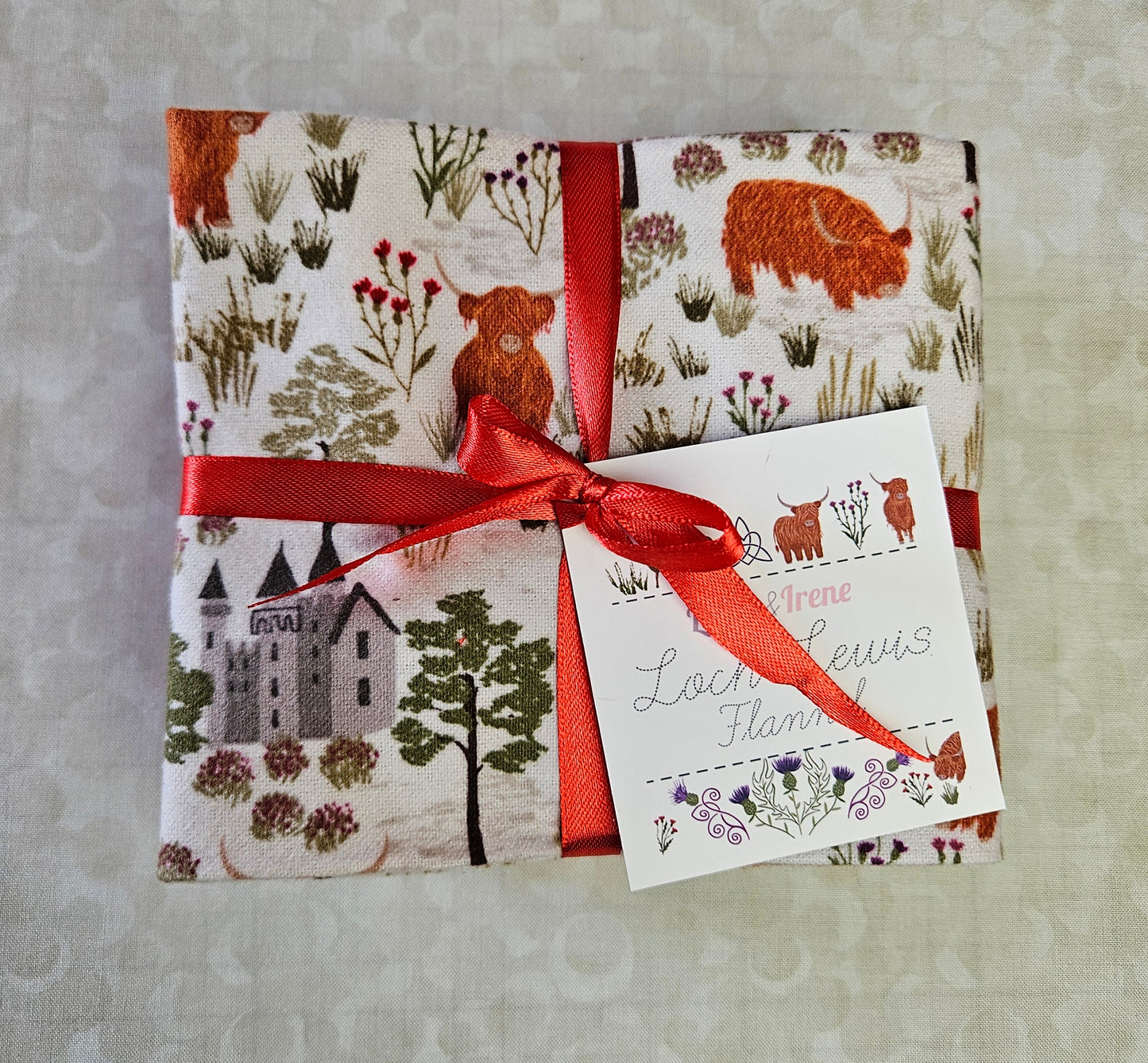 Fat Quarter Bundle Option A - Loch Lewis Flannel by Length & Fat Quarters - by Lewis & Irene