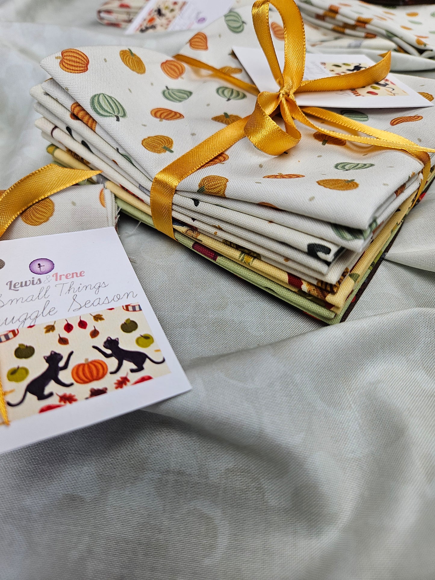 Small Things - Snuggle Season - Fat Quarter Bundles by Lewis & Irene - by Length & Fat Quarters