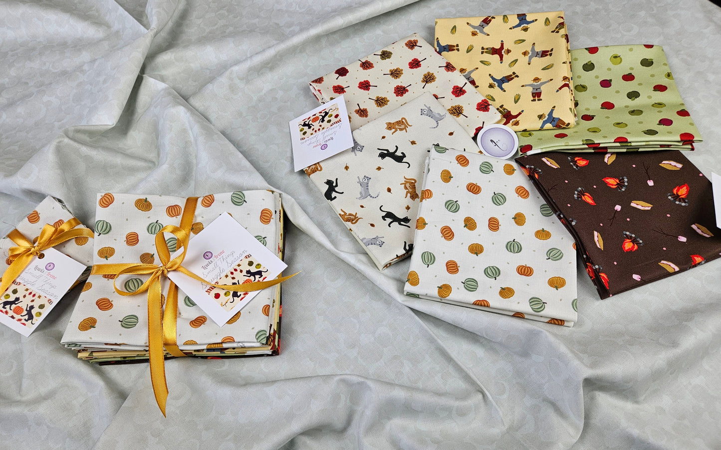 Small Things - Snuggle Season - Fat Quarter Bundles by Lewis & Irene - by Length & Fat Quarters