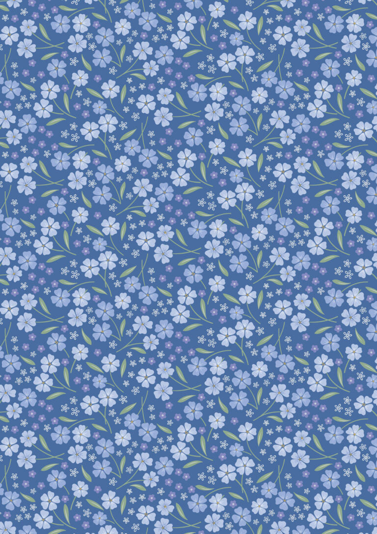 Forever Blooms Quilt Throw 3 designed by Sally Ablett - Lewis & Irene Size 48 x 48"