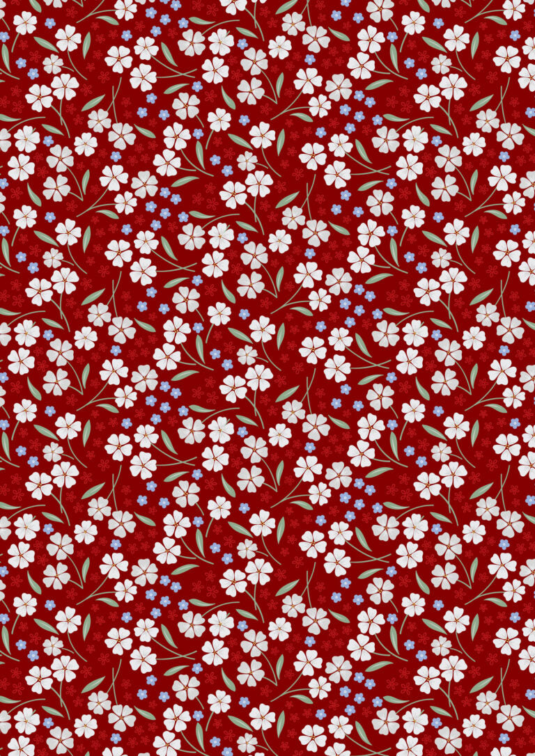 Forever Blooms Quilt Throw 2 designed by Sally Ablett - Lewis & Irene Size 48 x 48"