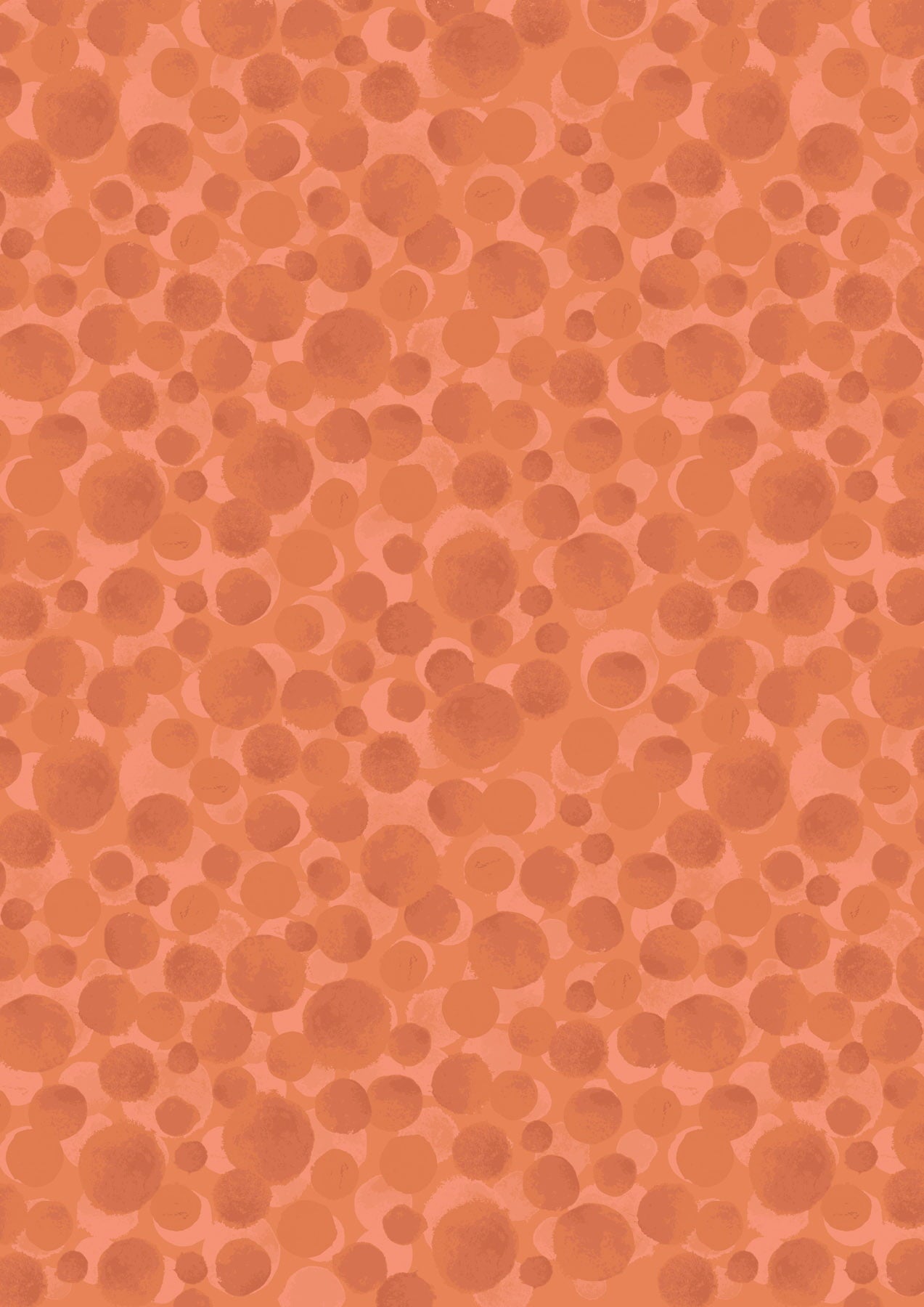 Orange - Copper Metallic Blender - Bumbleberries Collection by Lewis & Irene
