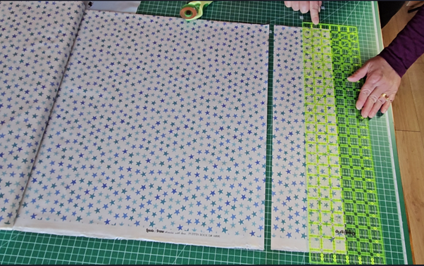 Bag Making Sewing Kit to make a Puffin Rock Bag. Pre-Cuts fabrics and wadding included. Collections by Lewis & Irene.
