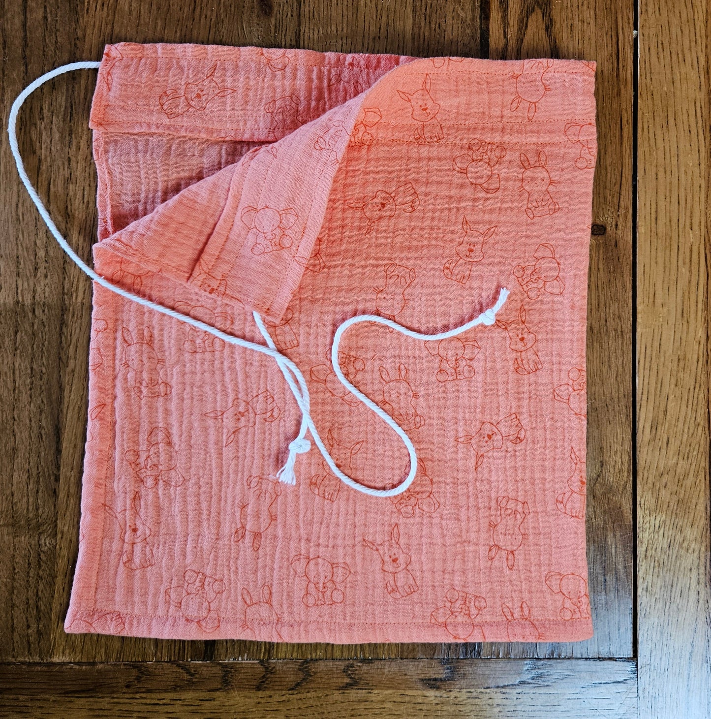 New Mum Gift Box - New-Born Kit with a swaddle, Burp Cloths, Bib, Soother Holder, and Bag