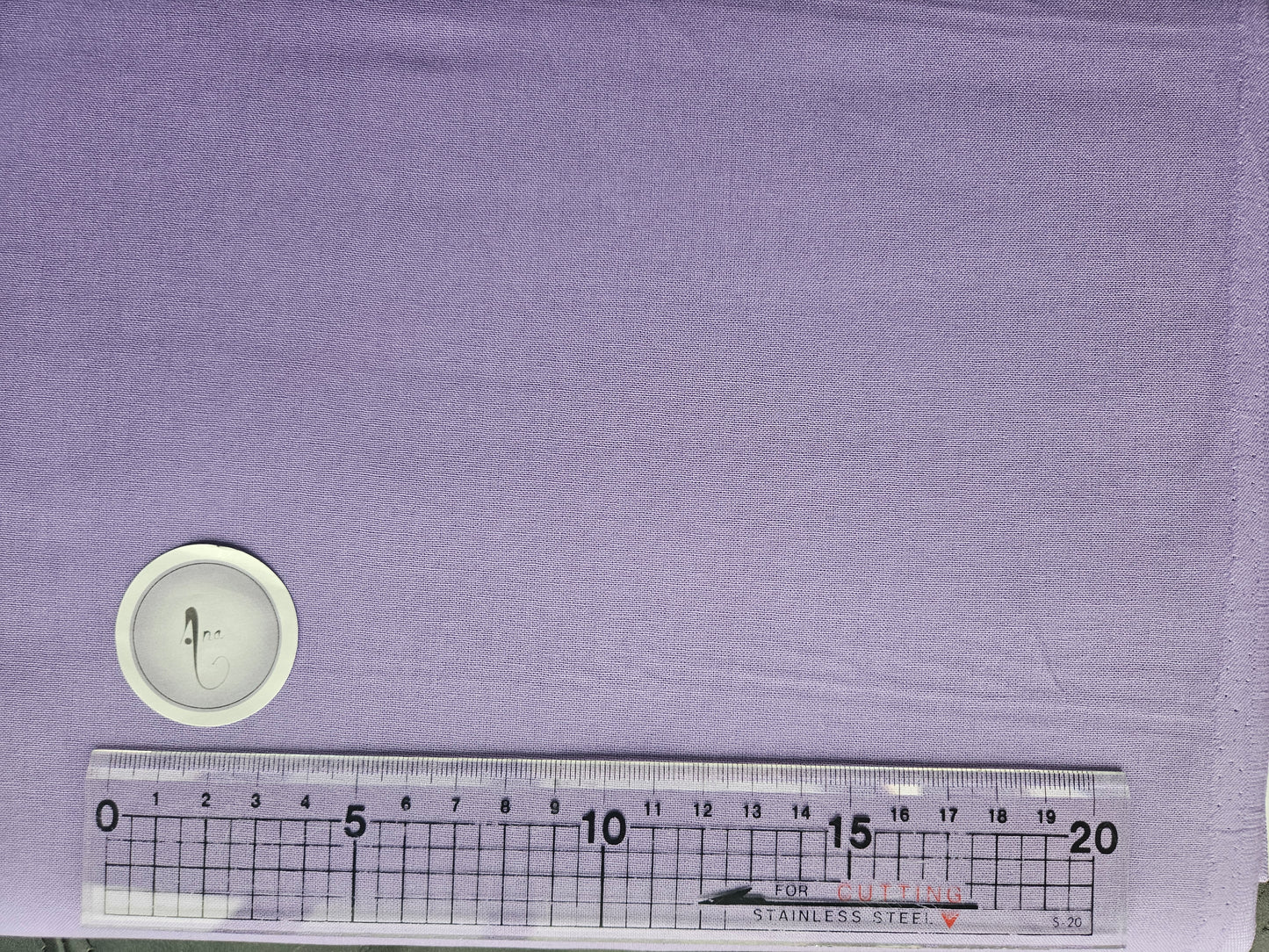 Amethyst Cotton fabric - Rose & Hubble Craft Plain colour