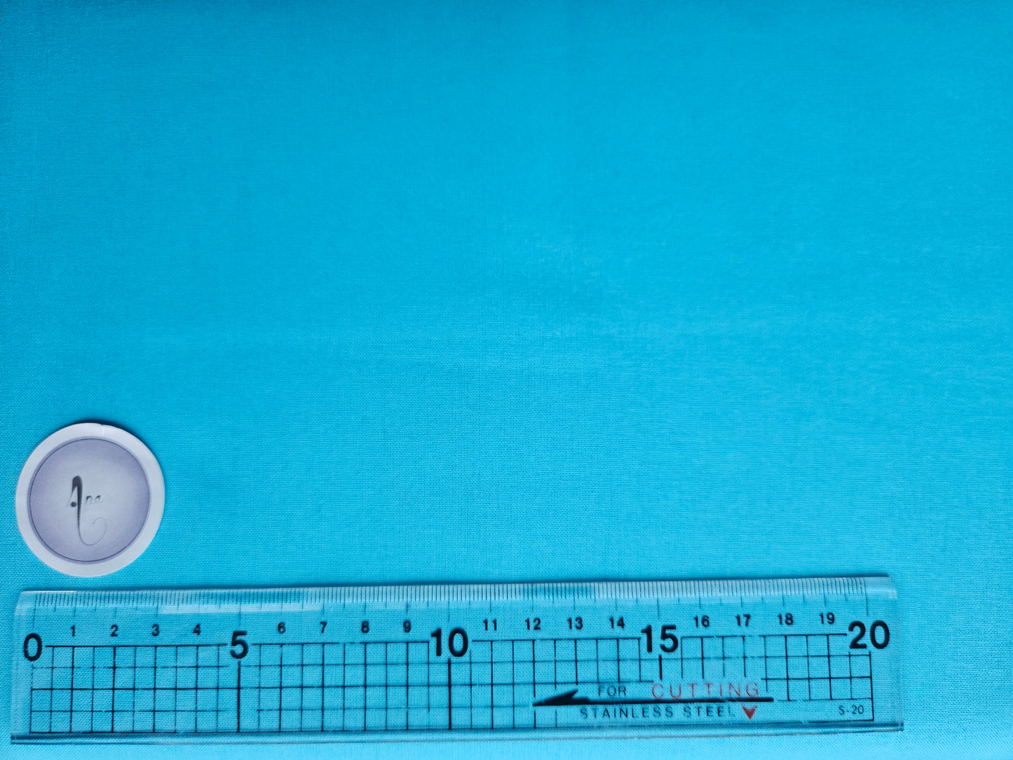 Sky Cotton fabric - Rose & Hubble Craft Plain colour