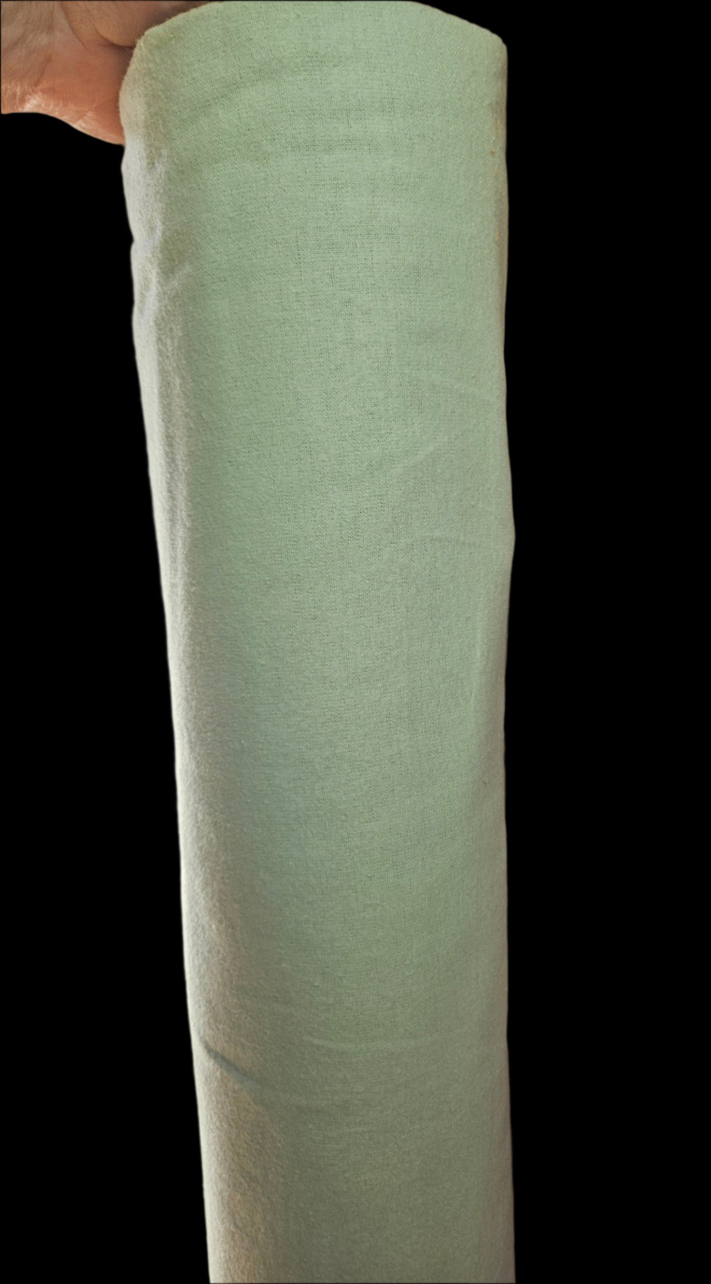 Extra Wide Mint colour Plain Winceyette / Flannel / Brushed Cotton - 100% Cotton.