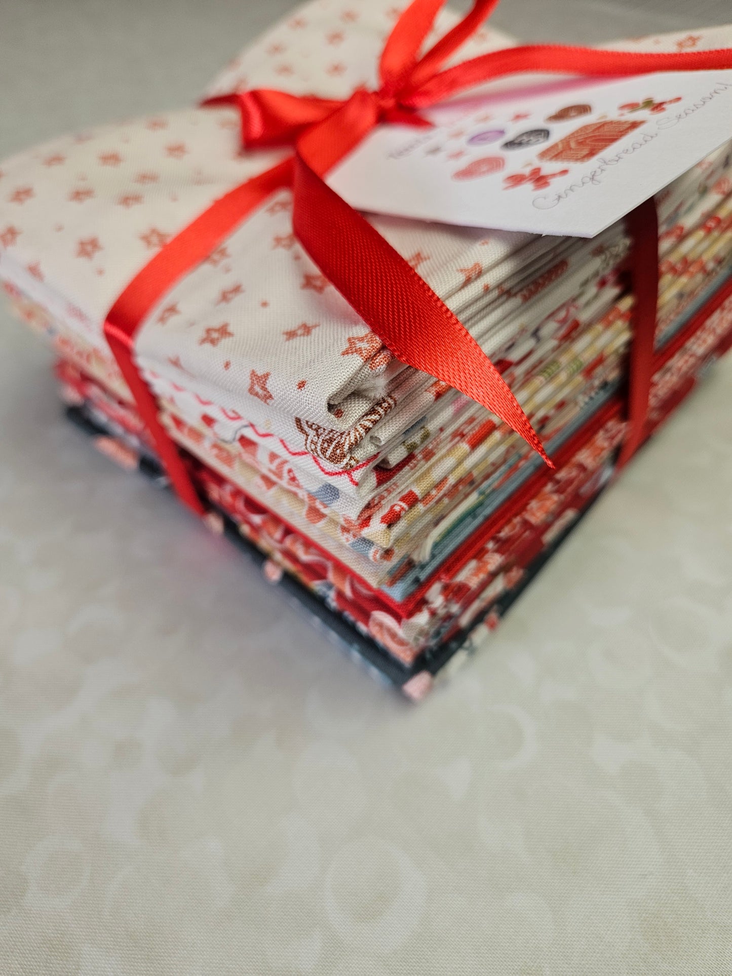 Fat Quarter Bundle - 15 pieces  - Gingerbread Season Collection by Lewis & Irene