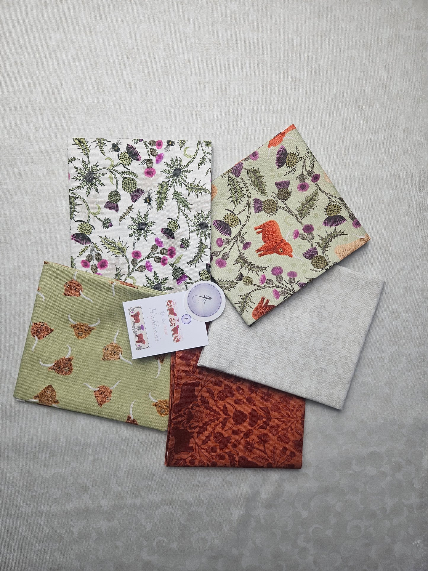 Fat Quarter Bundles & per FQ Unit - Highlands Fabrics Collection by Lewis & Irene