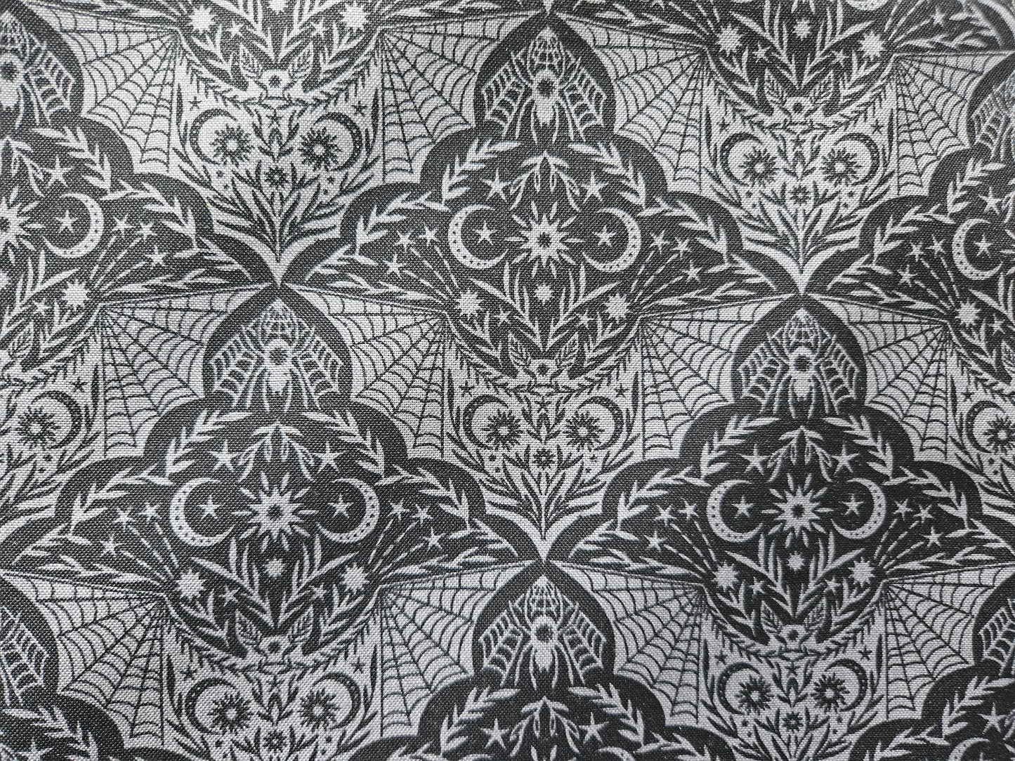 Cast a Spell Grey Floral Bat by Lewis & Irene