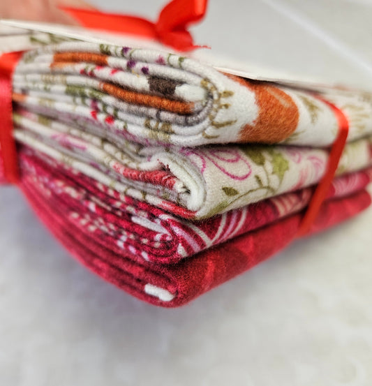 Fat Quarter Bundle Option A - Loch Lewis Flannel by Length & Fat Quarters - by Lewis & Irene