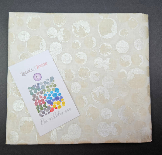 Cream Pearl Blender - Bumbleberries Collection by Lewis & Irene