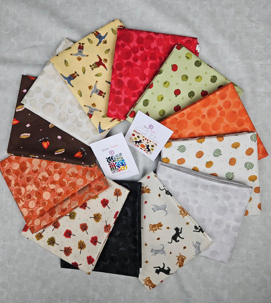 Small Things - Snuggle Season - Fat Quarter Bundles by Lewis & Irene - by Length & Fat Quarters