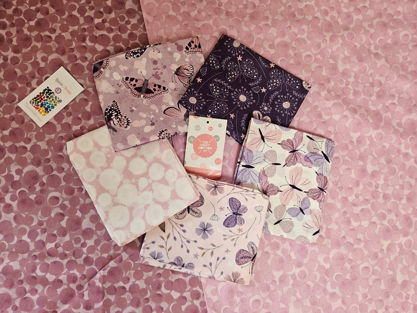 Moonlit Flutter - Bundle of 5 Fat Quarters by The Craft Cotton Co – Cotton Prints