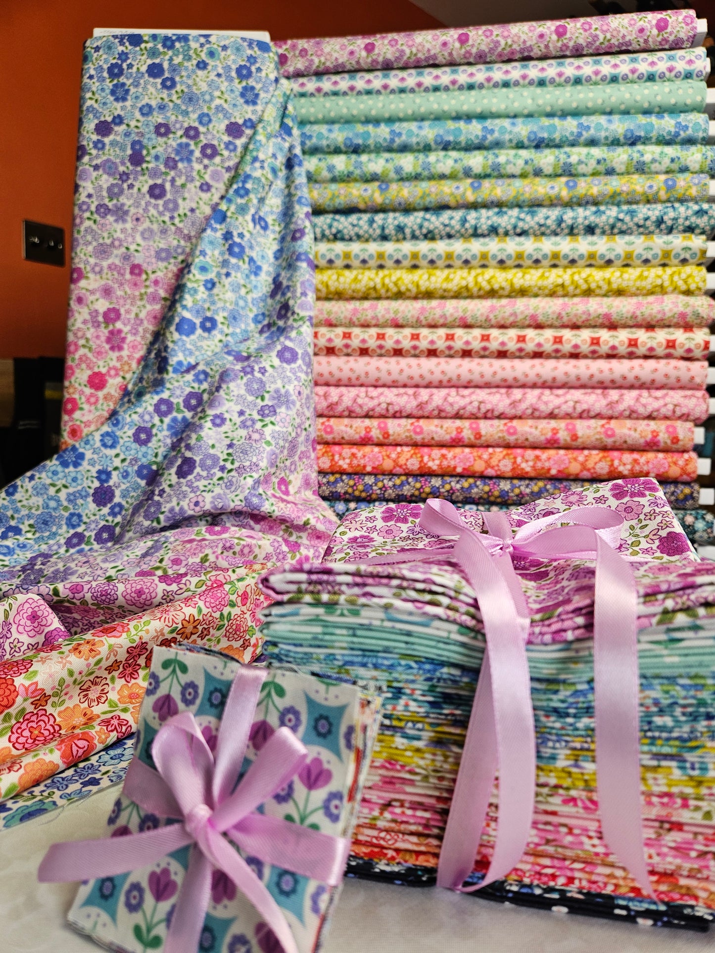 Fat Quarter Bundle - Boho Blooms by Lewis & Irene