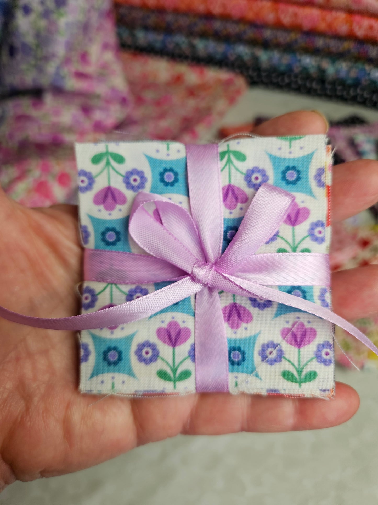 Samples 3" x 3" - Boho Blooms by Lewis & Irene