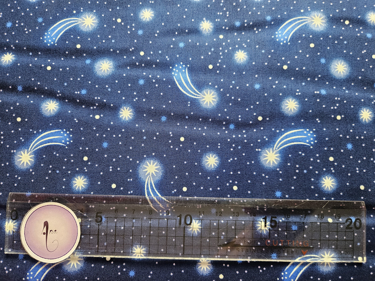 Space Glow fabric by Lewis & Irene