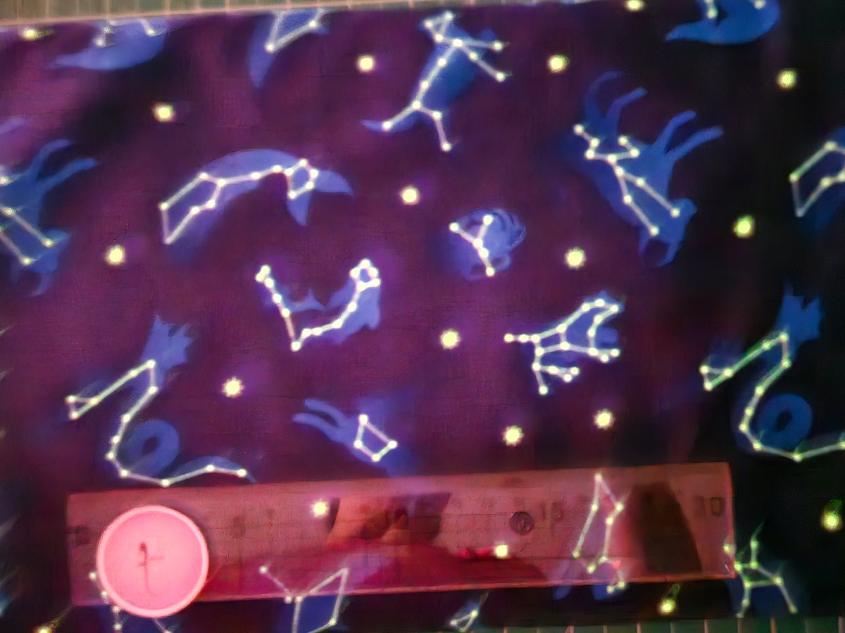 Space Glow fabric by Lewis & Irene