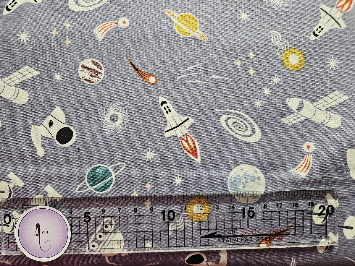 Space Glow fabric by Lewis & Irene
