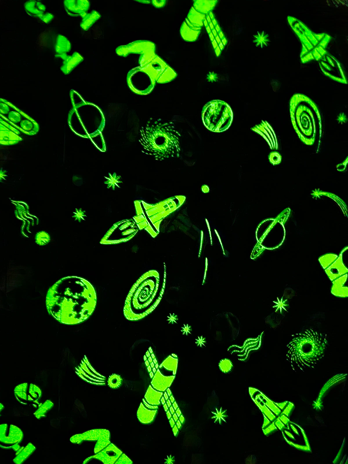 Space Glow fabric by Lewis & Irene