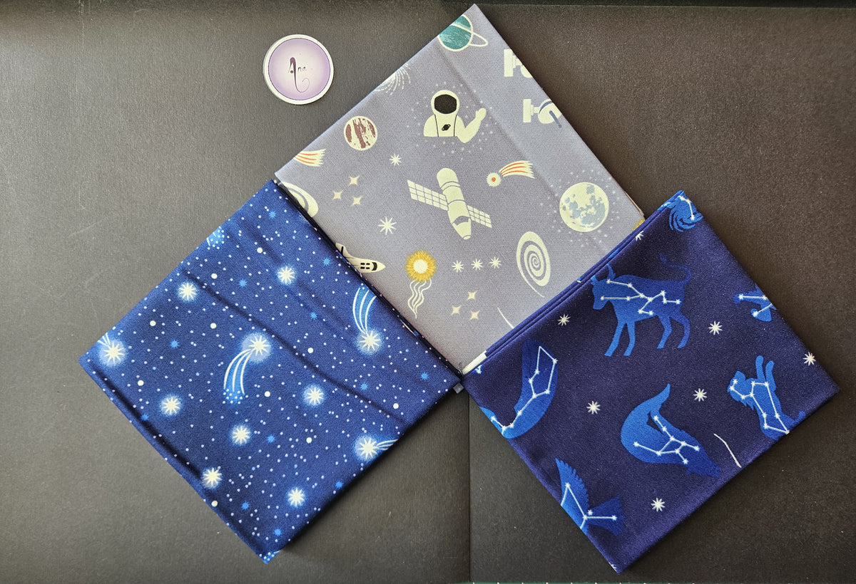 Space Glow fabric by Lewis & Irene