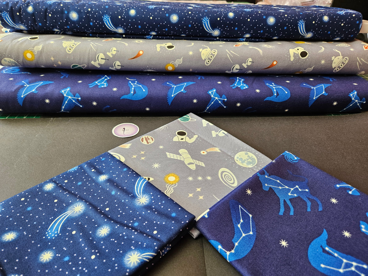 Space Glow fabric by Lewis & Irene