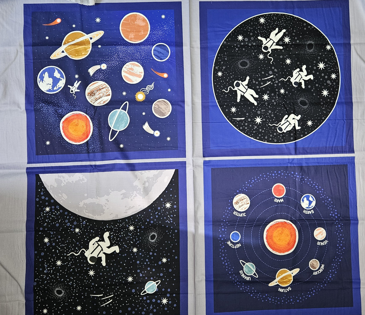 Space Glow fabric by Lewis & Irene