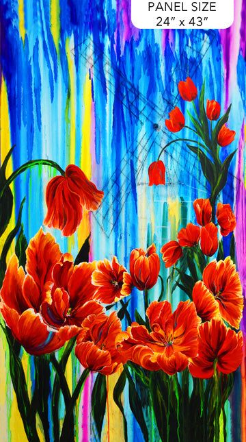 Tulip Festival fabric collection by Stephanie Brandenburg for Northcott