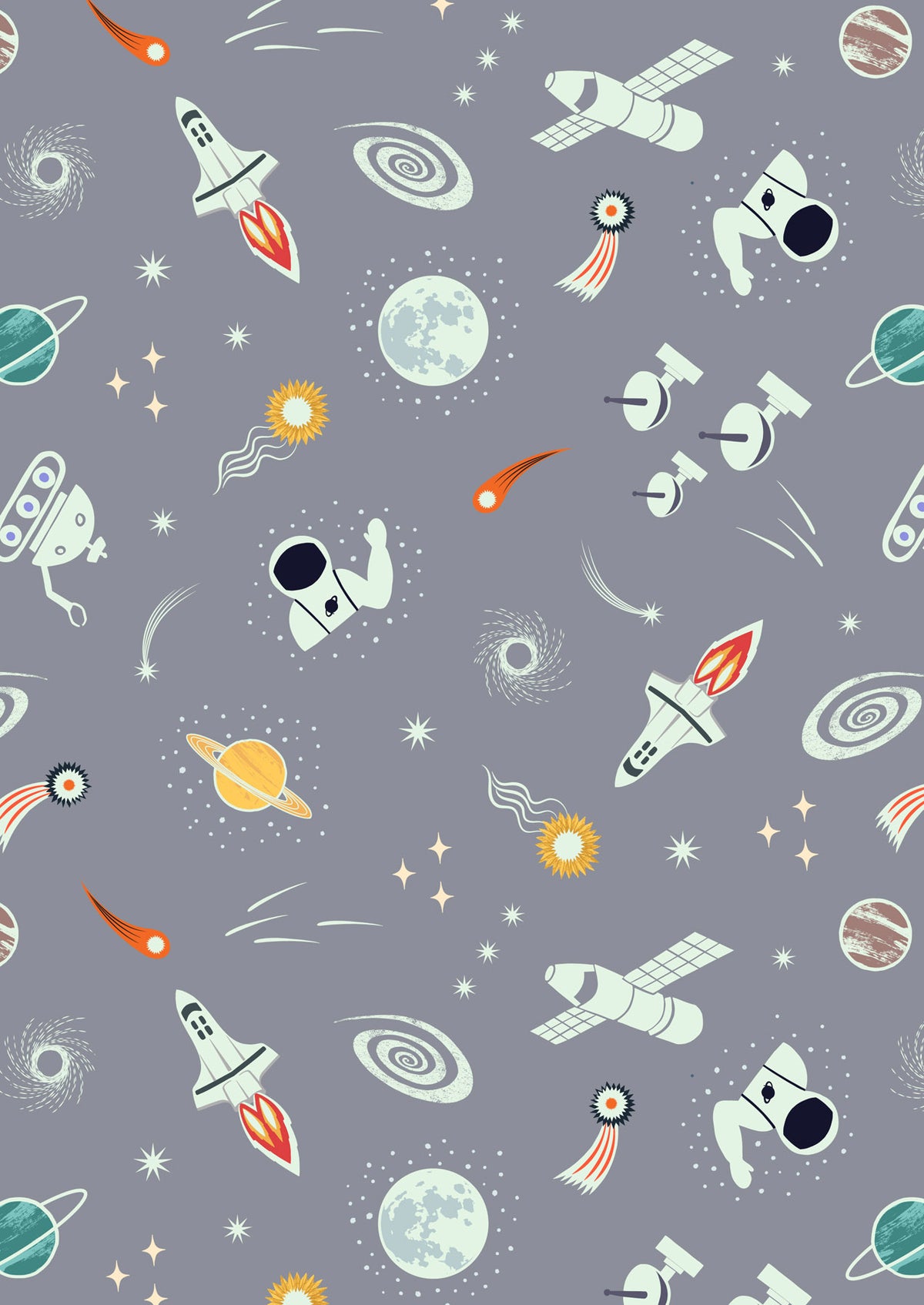 Space Glow fabric by Lewis & Irene