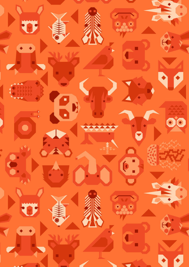 Animal Alphabet - Quilt 2 designed by Sally Ablett for Lewis & Irene, size 55" x 55"