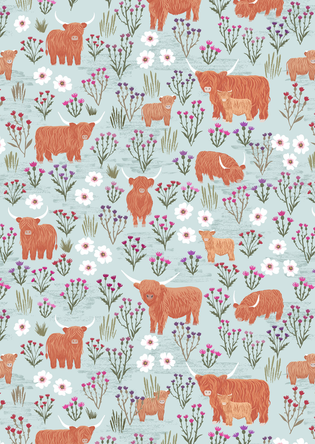 A Celtic Summer Summer - Fabrics collection by Lewis Irene - Per Length & Fat Quarters