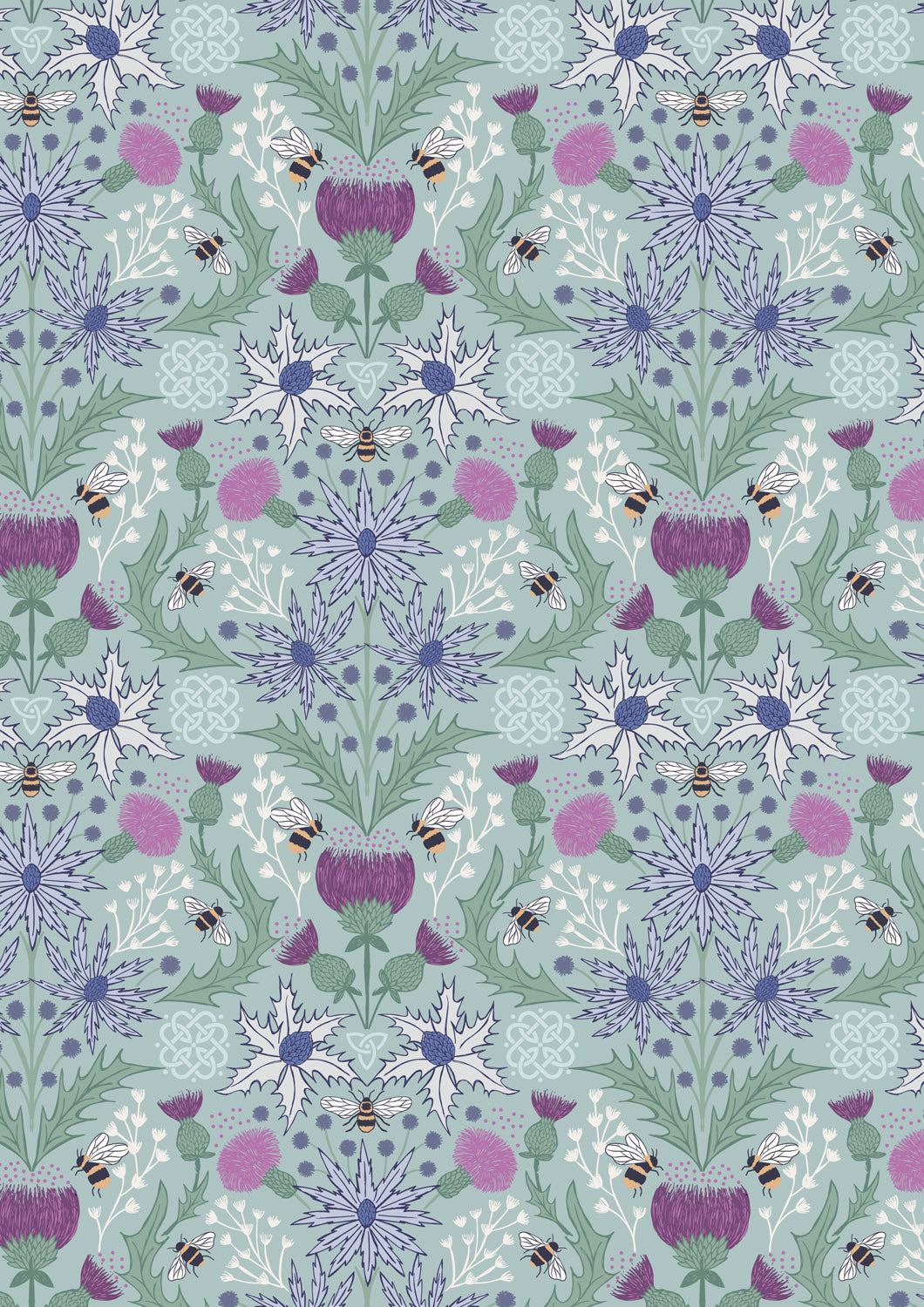 A Celtic Summer Summer - Fabrics collection by Lewis Irene - Per Length & Fat Quarters