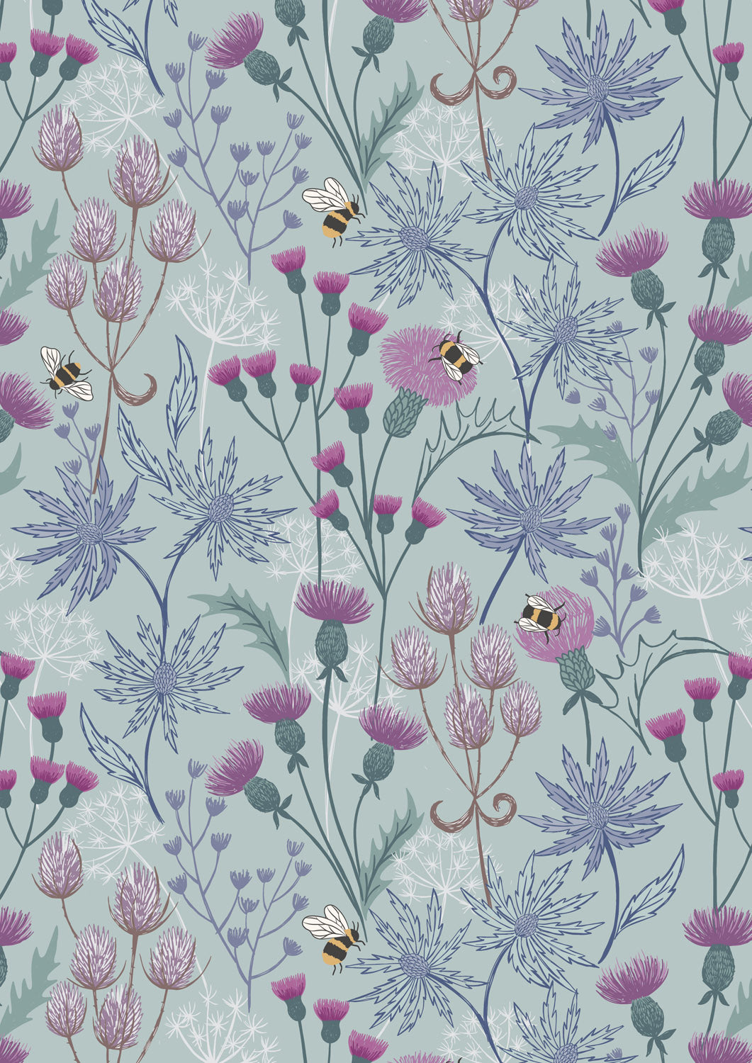 A Celtic Summer Summer - Fabrics collection by Lewis Irene - Per Length & Fat Quarters