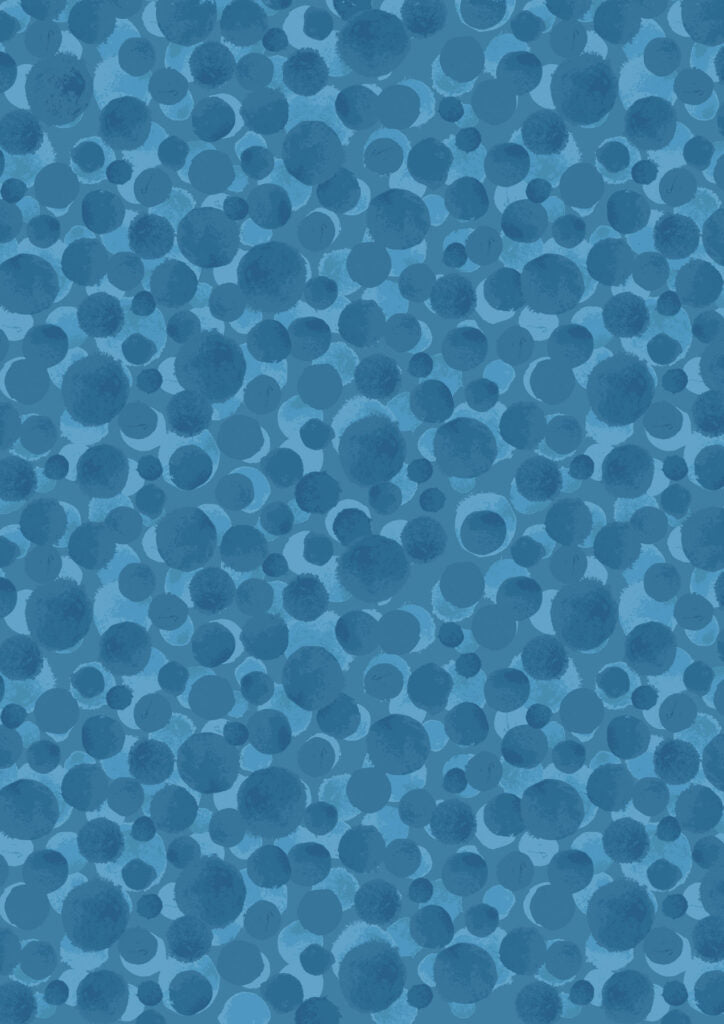 Cornish Blue Blender - Bumbleberries Collection by Lewis & Irene