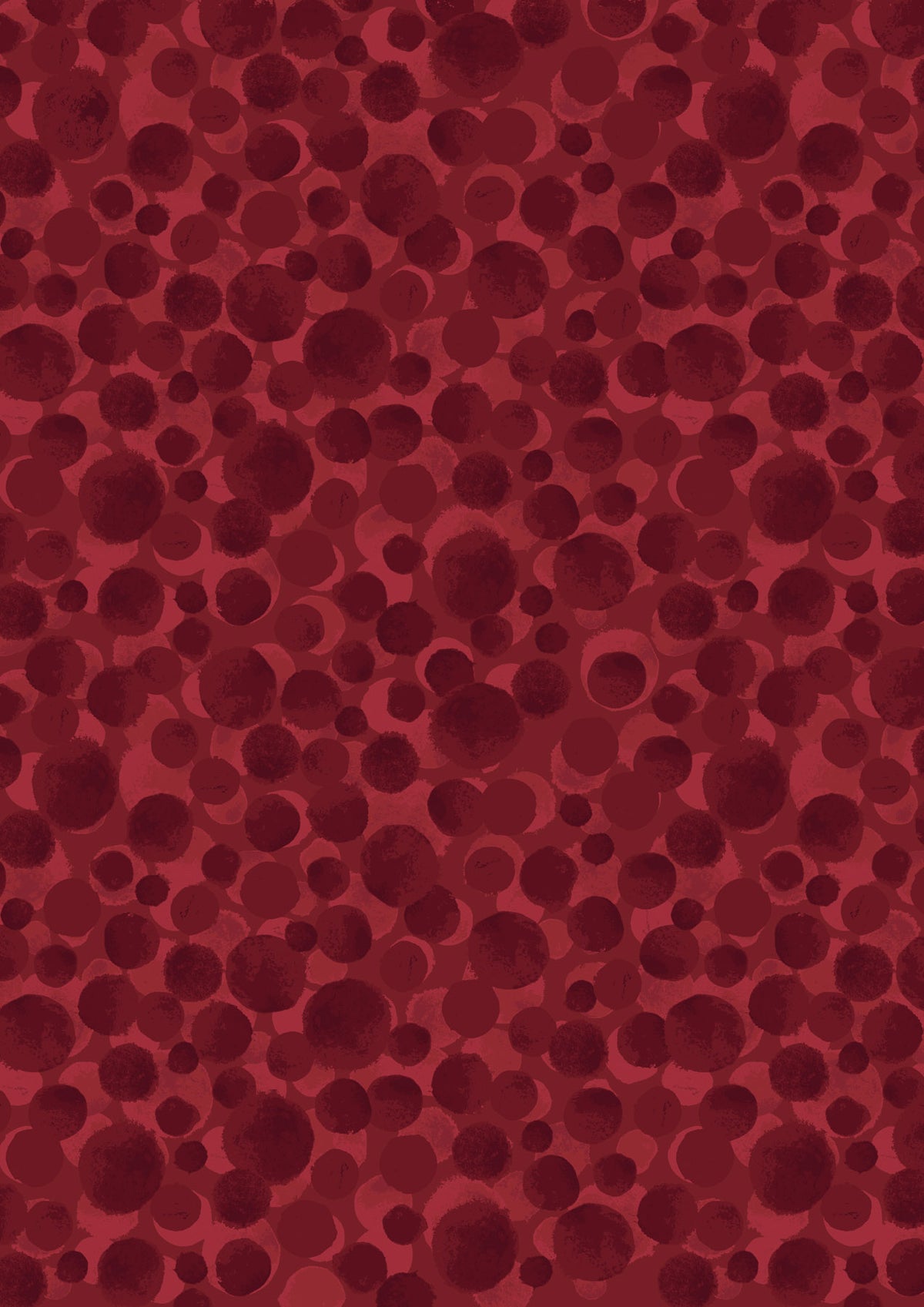 Dark Red  Blender - Bumbleberries Collection by Lewis & Irene