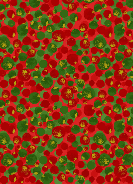 Christmas elf (gold metallic) - Bumbleberries Collection by Lewis & Irene