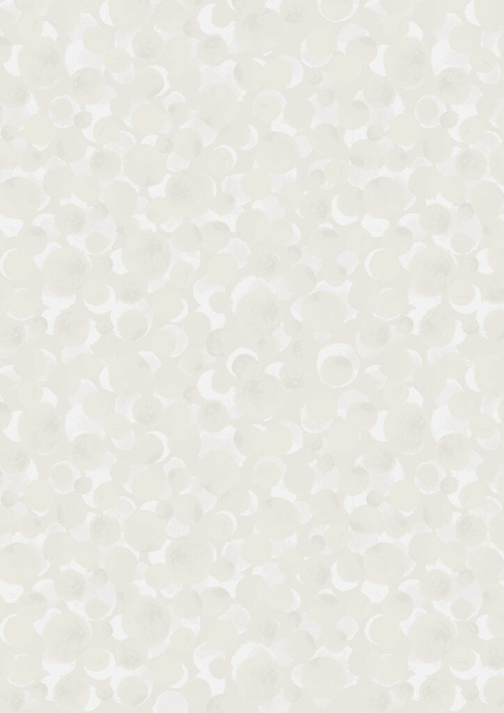 Cream Bumbleberries flannel - Country Comforts Flannel - Fabrics collection by Lewis & Irene
