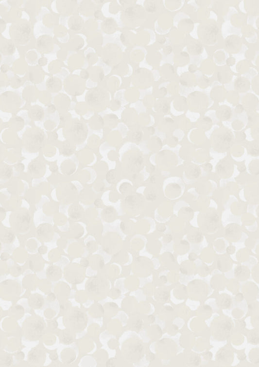 Cream Bumbleberries flannel - Country Comforts Flannel - Fabrics collection by Lewis & Irene
