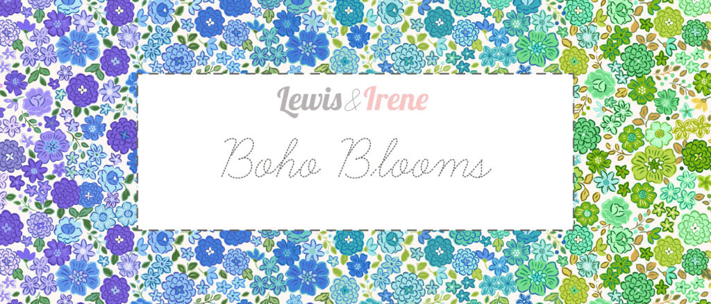 Fat Quarter Bundle - Boho Blooms by Lewis & Irene