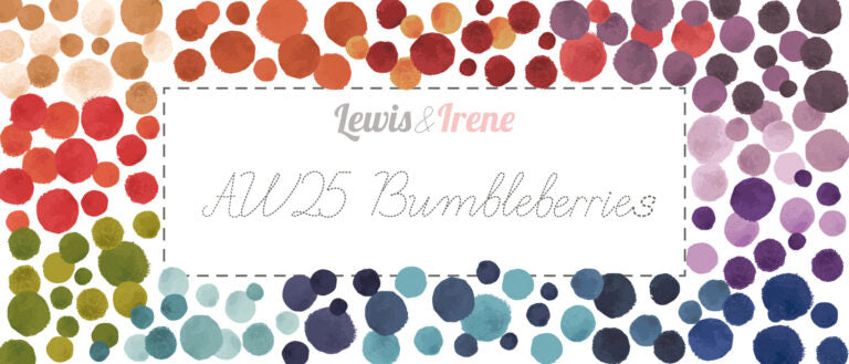 Seasonal Bumbleberries - 15 Fabric Collection by Lewis & Irene