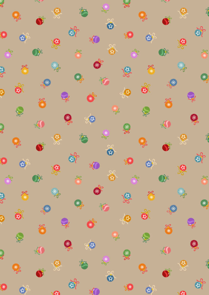 Fat Quarter Bundle Oh Christmas Tree (with gold metallic) Fabric collection by Lewis & Irene