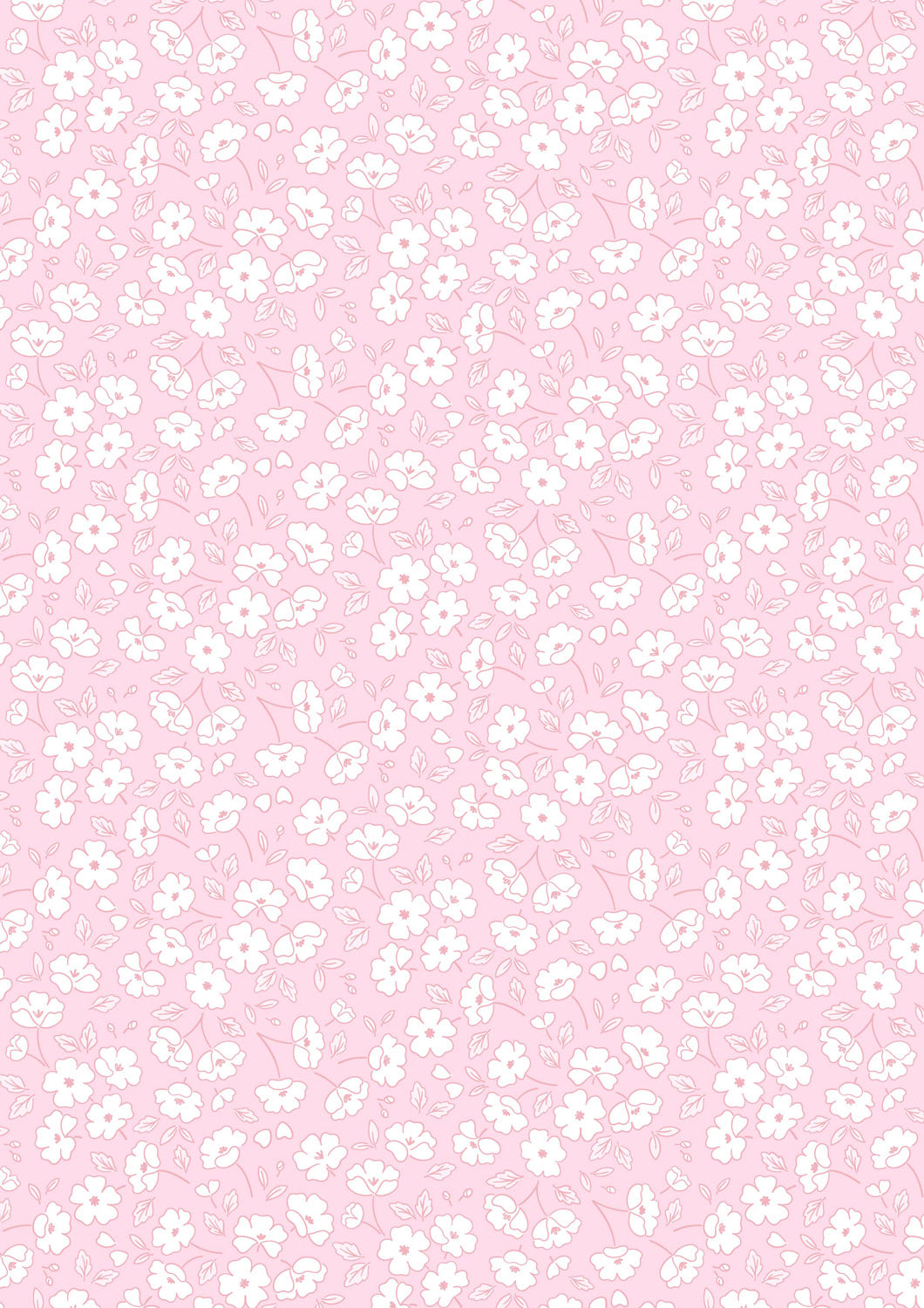 Dear Spring  - Blossom by Blossom Pastel Pink - by Cassandra Connolly for Lewis & Irene - by Length & Fat Quarter