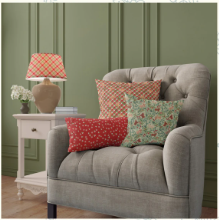 PRE-ORDER - Christmas check - Celtic Christmas Fabric collection by Lewis & Irene - AVAILABLE END OF JUNE APPROX.