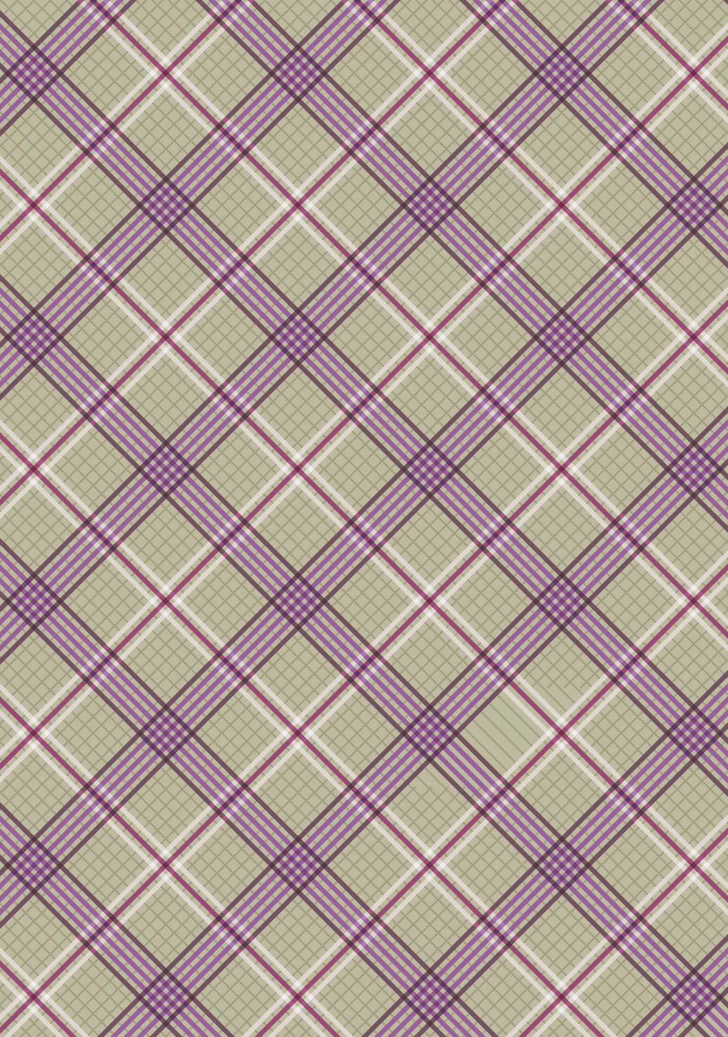 Loch Lewis green check - Loch Lewis Flannel by Length & Fat Quarters - by Lewis & Irene