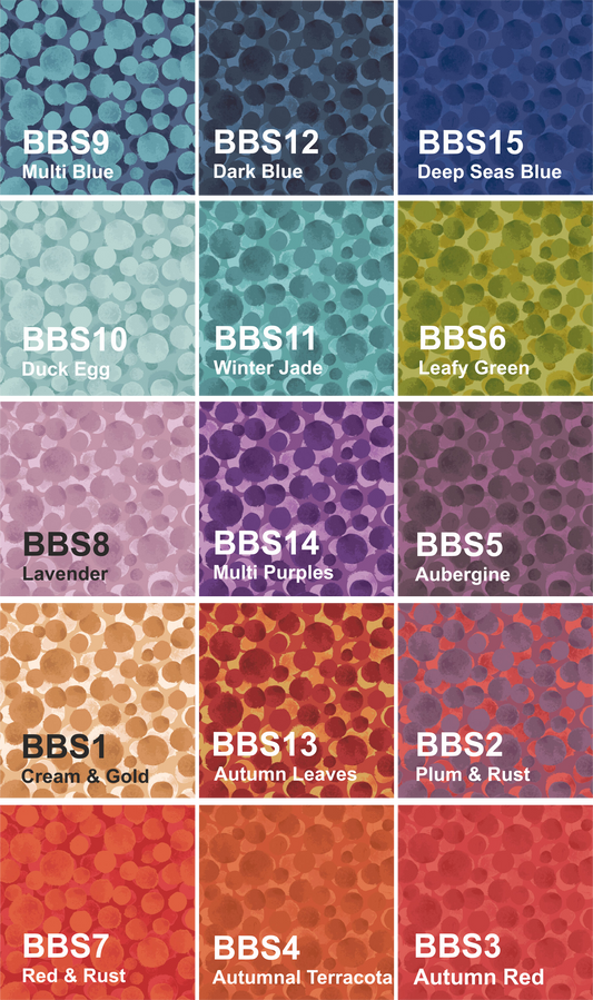 Seasonal Bumbleberries - 15 Fabric Collection by Lewis & Irene