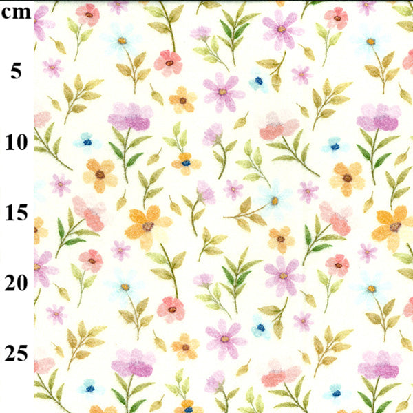 Daisies - Brushed Cotton - Digital Prints by John Louden - Rose & Hubble