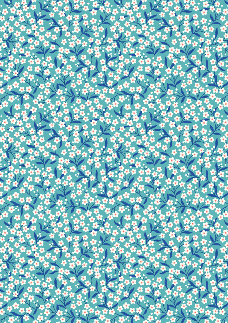 Quilt Kit 1 - 54" x54" Boho Blooms designed by Sally Ablett for Lewis & Irene